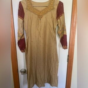 Traditional Pakistani Indian Shalwar Kameez XS